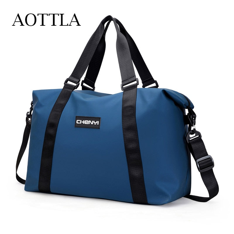 AOTTLA Women's Handbag Casual Shoulder Bag Dry And Wet Separation Package Men Outdoor Sports Gym Bag Fashion Travel Luggage Bag