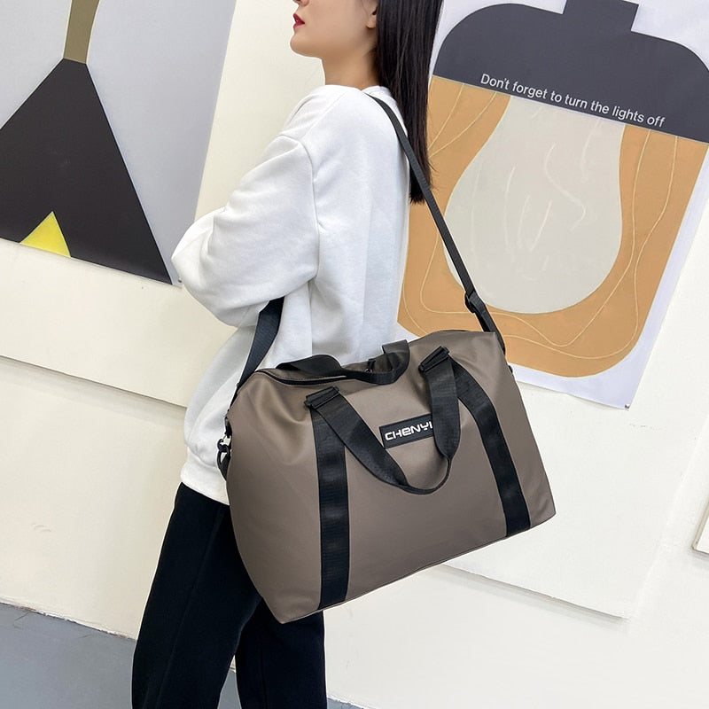 AOTTLA Women's Handbag Casual Shoulder Bag Dry And Wet Separation Package Men Outdoor Sports Gym Bag Fashion Travel Luggage Bag