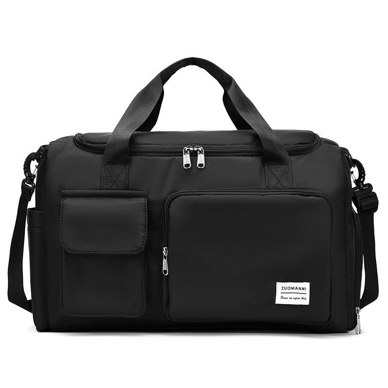 Travel Bag Luggage Handbag Women's Shoulder Bag Large Capacity Waterproof Nylon Sports Gym Bag Ladies Crossbody Bag