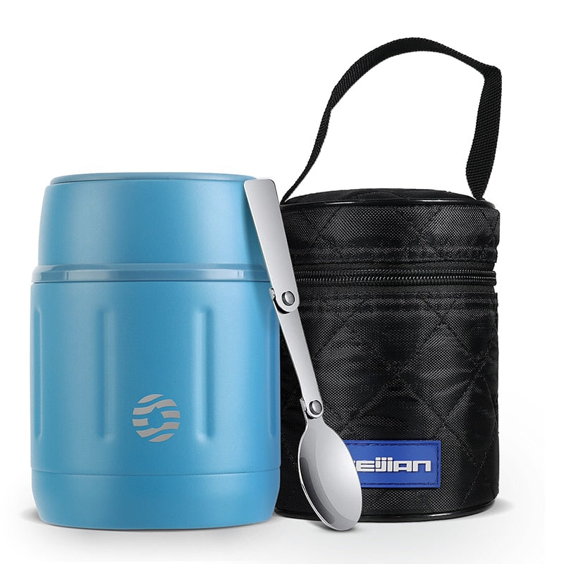 Hot/ Cold Food Thermos 316 Stainless Steel Vacuum Insulated Food Jar With Spoon