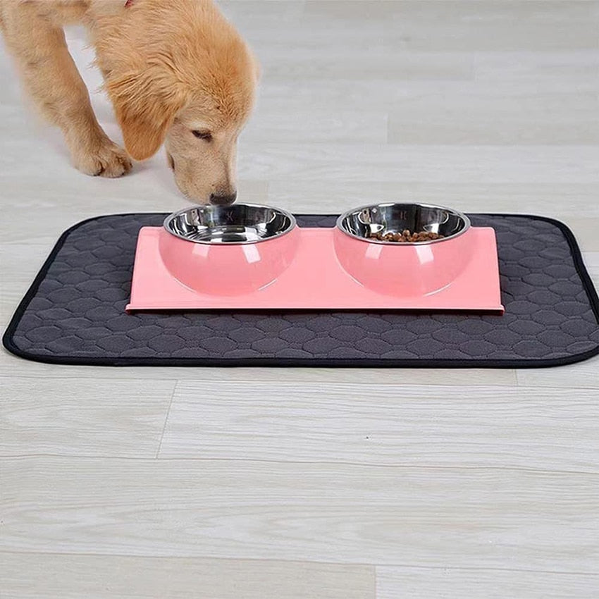 Dog Training Pad Washable Pet Pee Mat Super Absorbent Non-Slip Puppy Crate Mat Reusable Incontinence Pads for Dogs Cats