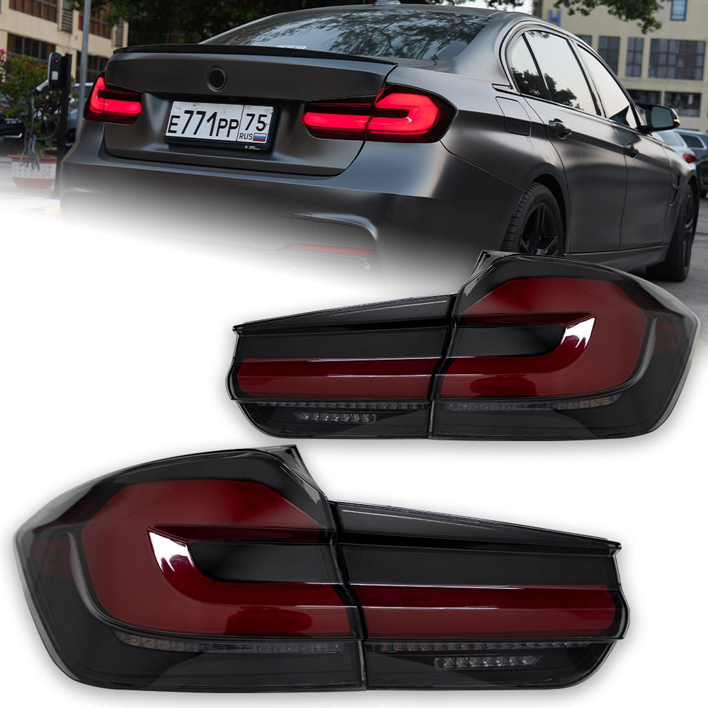 BMW F30 LED Tail Light 2013-2018 F35 F80 3D Rear Lamp 318i 320i 325i 330i 335i DRL Signal Auto Accessories
