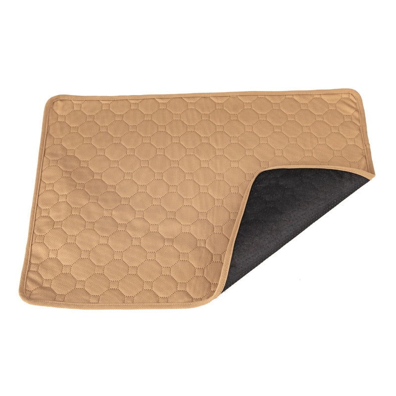 Dog Training Pad Washable Pet Pee Mat Super Absorbent Non-Slip Puppy Crate Mat Reusable Incontinence Pads for Dogs Cats