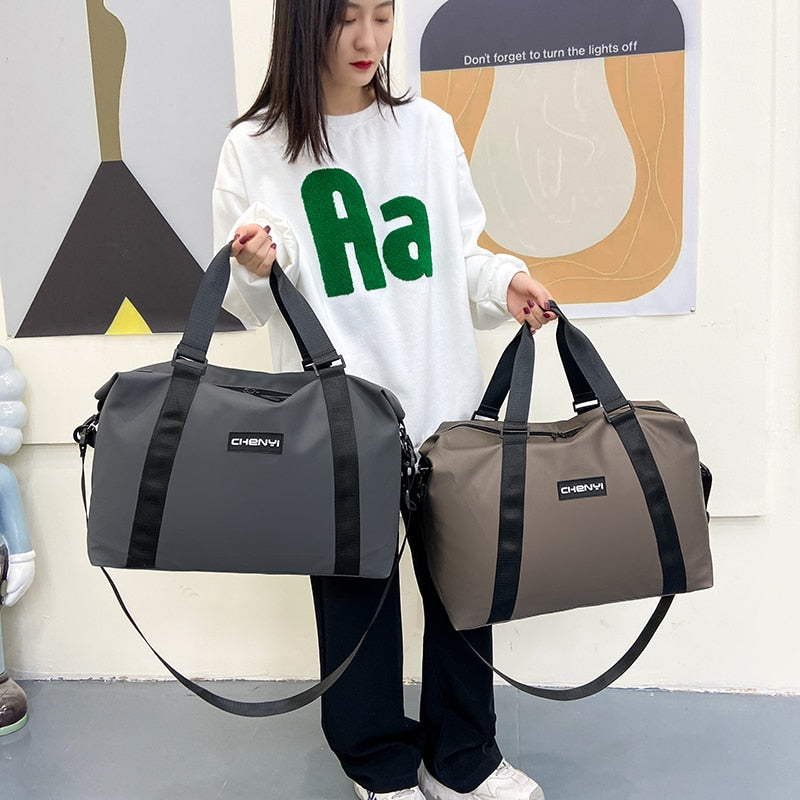 AOTTLA Women's Handbag Casual Shoulder Bag Dry And Wet Separation Package Men Outdoor Sports Gym Bag Fashion Travel Luggage Bag