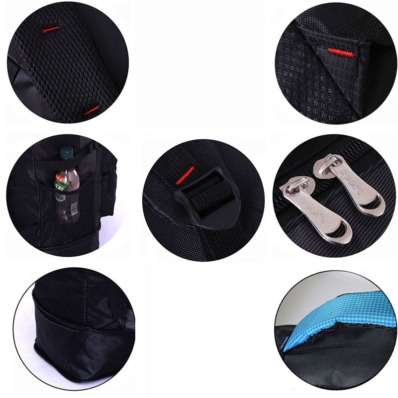 60L Waterproof Nylon Backpack Travel Pack Sports Bag Pack Outdoor Mountaineering Hiking Climbing Camping Backpack For Male