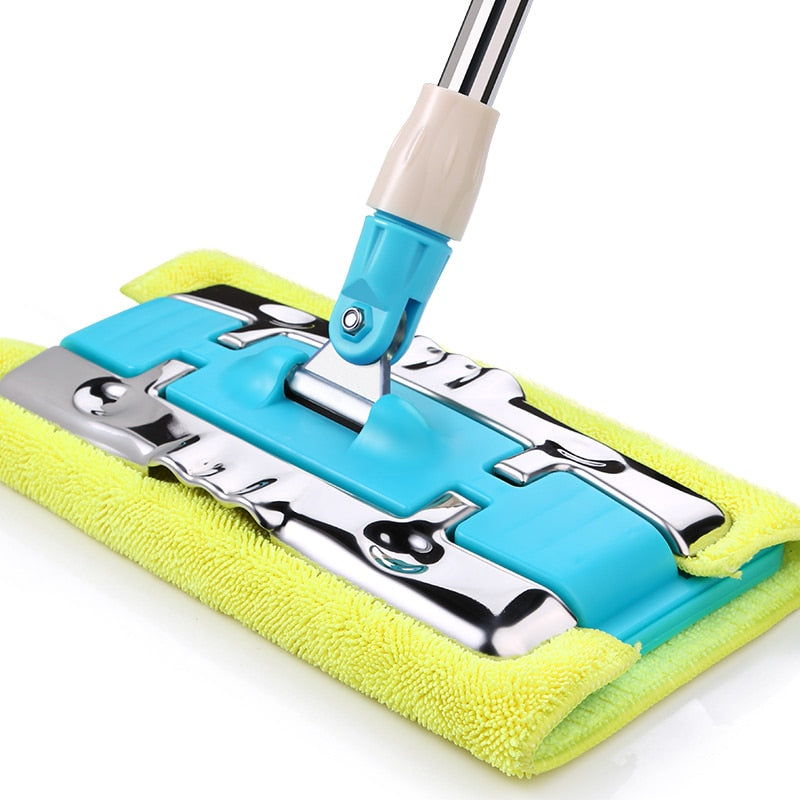 Floor Mop Flat Mop Wash Free 360° Rotate Brand Custom New Mop Wet Quick-Drying No Watermark High Quality Lazy Mops