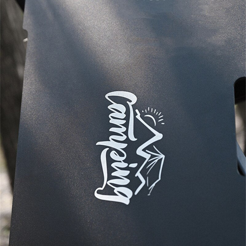 Portable Aluminum Alloy Tabletop Outdoor Iron Mesh Table Camping Folding Table Hiking Barbecue Picnic Table New