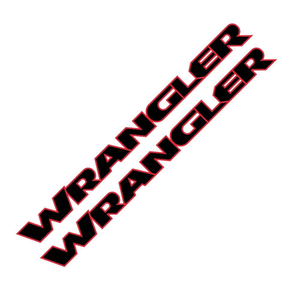 2PCS Car Hood Cover Engine Stickers For Jeep Wrangler JK JL TJ YJ Unlimited Sahara DIY Tuning Accessories Vinyl Bonnet Decals