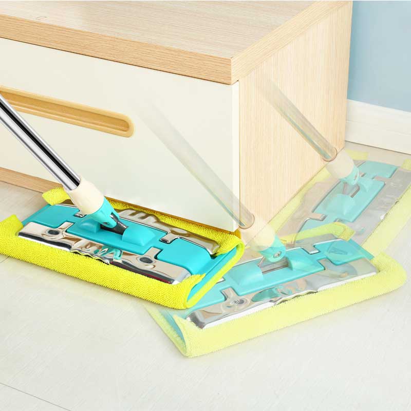 Floor Mop Flat Mop Wash Free 360° Rotate Brand Custom New Mop Wet Quick-Drying No Watermark High Quality Lazy Mops