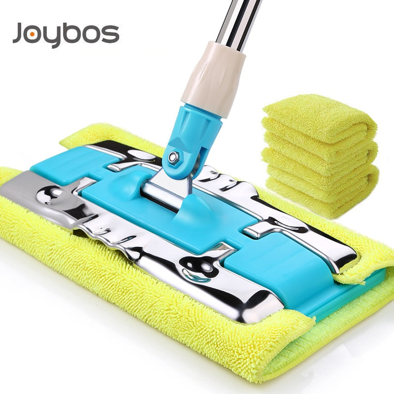 Floor Mop Flat Mop Wash Free 360° Rotate Brand Custom New Mop Wet Quick-Drying No Watermark High Quality Lazy Mops