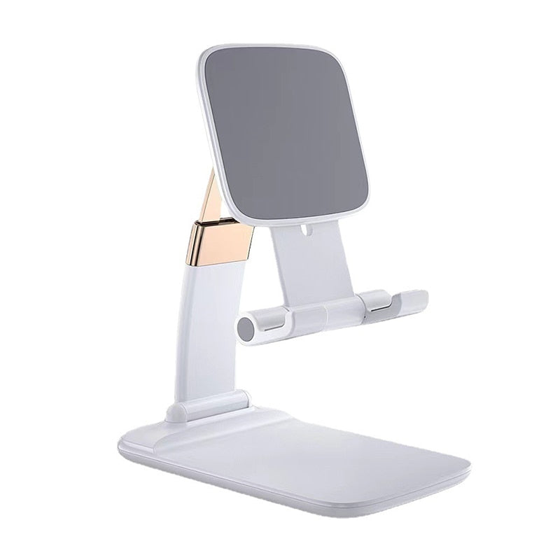 Bedside phone holder portable multifunctional folding telescopic live aluminum alloy phone holder