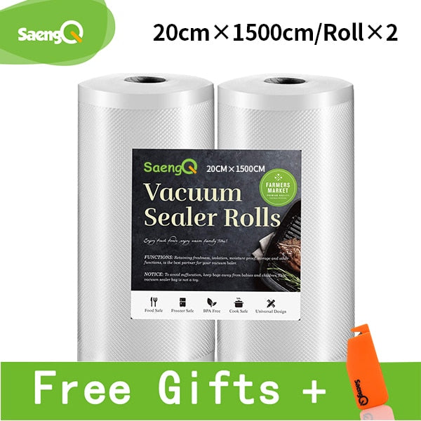 Kitchen Food Vacuum Bag Sous Vide Storage Bags For Vacuum Sealer bag Vacuum Packaging 12/15/20/25/30cm*1500cm/Rolls