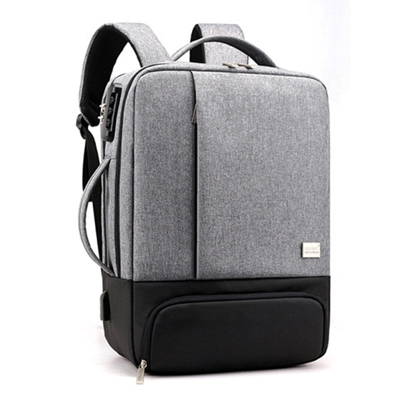 Anti Theft Unisex Back Pack Laptop Office Travel Backpack