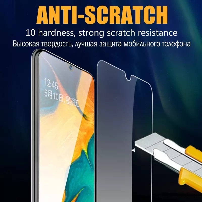 3Pcs Tempered Glass For Samsung Galaxy A51 A71 A31 A30 A50 A70 Screen Protector A53 A33 A52 A72 A32 A22 A12 A02 A20E A40 Glass