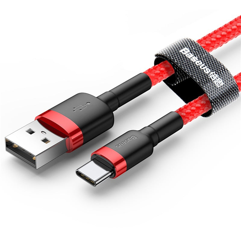 USB C Cable Type C Cable for Samsung S20 S10 Qucik Charge 3.0 USB C Cable Phone Wire Cord USB Type C Cable for Xiaomi
