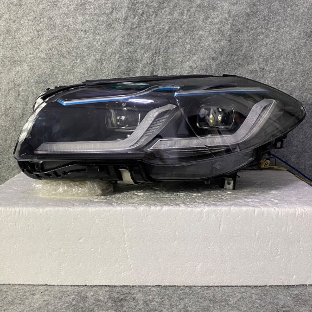 BMW 5Seires 2010-2017 F10 F11 F18 LED Headlight Retrofit G30 Style Signal Lights Turn High Low Car Lamp Accessories