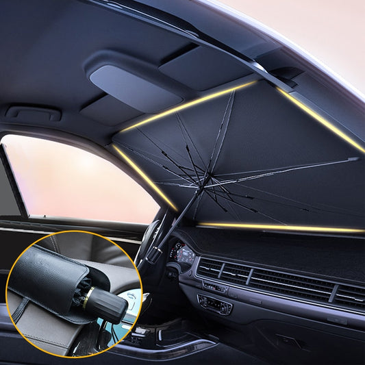 Car Sunshade Umbrella Car Sun Shade Protector Summer Sun Interior Windshield Protection Accessories For Auto Shading