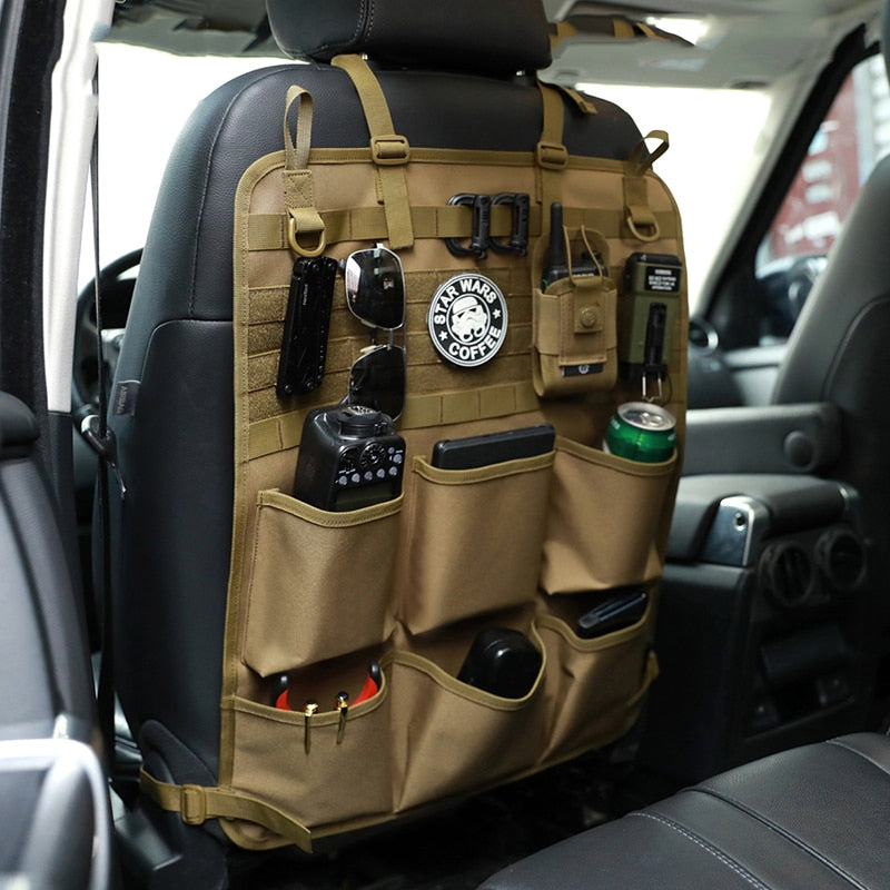 Car Organizer Seat Back Storage Bag Multifunction Camo Hanging Bags Car Stowing Tidying Pocket  Interior Accessories 1 Piece