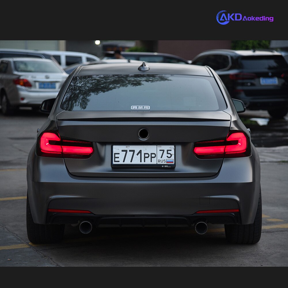 BMW F30 LED Tail Light 2013-2018 F35 F80 3D Rear Lamp 318i 320i 325i 330i 335i DRL Signal Auto Accessories