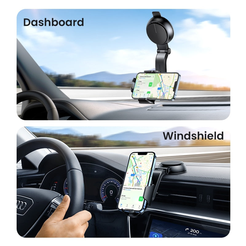 Car Phone Holder Stand Gravity Dashboard Phone Holder Universial Mobile Phone Support For iPhone 13 12 Pro Xiaomi Samsung