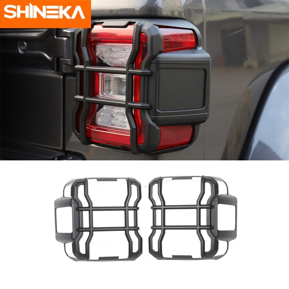 Tail Light covers For Jeep Wrangler JL Car Tail Light Decorative Taillight Cover Guard Sticker For Jeep Wrangler JL 2018-2021