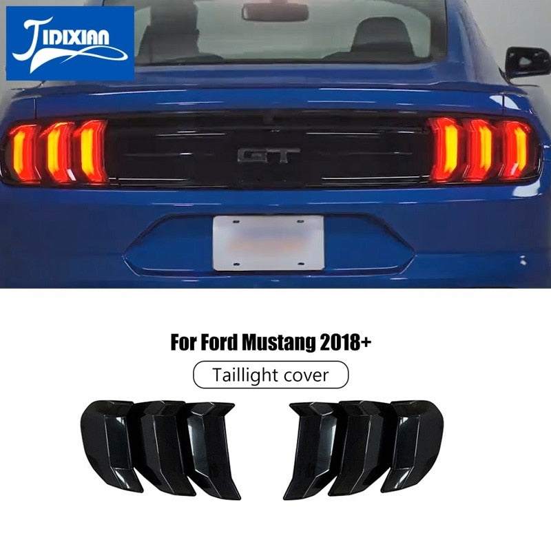 Rear Tail Light Lamp tint for Ford Mustang 2018 2019 2020 2021 2022 Taillight Cover Accessories